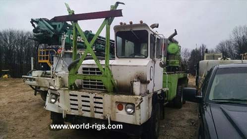 Used 1981 Built Chicago Pneumatic T7000 Drill Rig